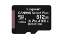 Kingston SDCS2/512GB - Excelente rendimiento, velocidad y durabilidad.Las tarjetas microSD Canvas Select Plus de 
