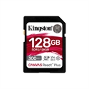 Kingston SDR2/128GB - Kingston Canvas React Plus - Tarjeta de memoria flash - 128 GB - Video Class V90 / UHS-II 