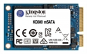 Kingston SKC600MS/512G - Kingston KC600 - SSD - cifrado - 512 GB - interno - mSATA - SATA 6Gb/s - AES de 256 bits -