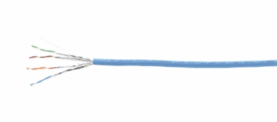 Kramer 99-0461500 Kramer Electronics BC-UNIKAT. Longitud de cable: 500 m, Cable estándar: Cat6a, Blindaje de cable: U/FTP (STP), Género del conector: Male connector / Male connector, Color del cable: Azul