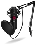 Krom NXKROMKPSL - Microfono Con Soporte Krom Kapsule Soporte,Filtro Y Montura Incluidos Nxkromkpsl Microfono