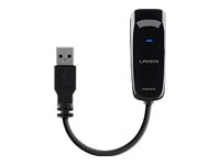 Linksys USB3GIG-EJ Usb3.0 Gigabit Ethernet Adapter - N° De Puertos Fijos: 1; Velocidad: 1000 Mbit/S; Connector Usb: Sí; Seguridad: No; Extensiones Wireless: Sí; Color: Negro