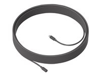 Logitech 950-000005 Logitech MeetUp - Cable alargador de micrófono - 10 m - para Logitech EXPANSION MIC FOR MEETUP