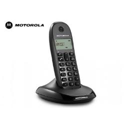 Motorola 107C1001LITE Dect Motorola C1001 Lite - Inalámbrico: Sí; Manos Libres: No; Soporte Voip: No; Nº Terminales Incluidos: 1; Estándar Dect/Gap: Sí; Nº Terminales Conectables: 5