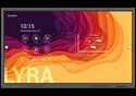 Newline TT-8621Q - Newline Lyra. Diagonal de la pantalla: 2,18 m (86''), Área de trabajo: 1428 x 804 mm, Bril