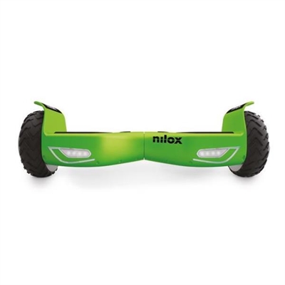 Nilox 30NXBK65NWN06 =>>Doc Hoverboard Lime Green New - Diámetro De La Rueda: 6,50 ''; Capacidad De La Batería: 4.300 Mah; Duración De La Batería: 12 Km; Velocidad Máxima: 10 KmH
