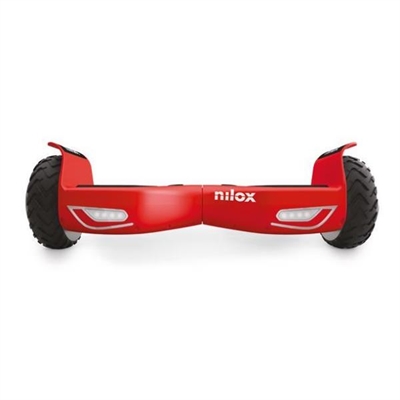 Nilox 30NXBK65NWN08 =>>Doc Hoverboard Black And Red New - Diámetro De La Rueda: 6,50 ''; Capacidad De La Batería: 4.300 Mah; Duración De La Batería: 12 Km; Velocidad Máxima: 10 KmH