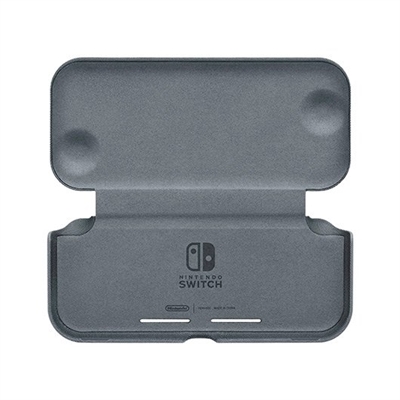 Nintendo 10002758 Protege tu Nintendo Switch Lite gracias a esta funda de color gris acompaÃ±ada de un protector de pantalla. EstarÃ¡ protegida contra caÃ­das y rayones para disfrutar al mÃ¡ximo de la consola.