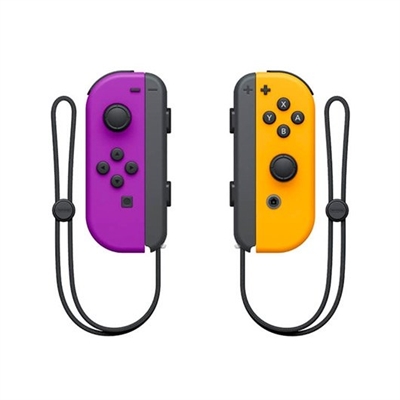 Nintendo 10002888 Par de mandos Joy-Con, derecho e izquierdo, con dos correas de los mandos Joy-Con (grises). SegÃºn el juego, se pueden usar varios pares de Joy-Con para jugar en una consola Nintendo Switch con mÃ¡s jugadores.