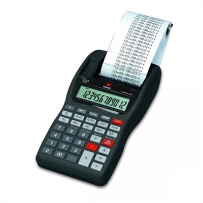 Olivetti B3312000 Calculadora Impresora Summa 30 - Cifras: 12; Impresión: Sí; Color Del Producto: Negro; Longitud: 97,70 Mm; Profundidad: 42 Mm; Altura: 191 Mm