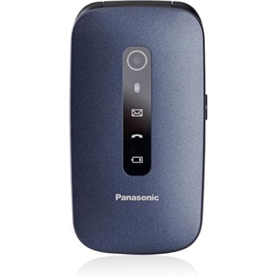 Panasonic KX-TU550EXC Telefonía (Emp) Móvil Fácil Uso De Concha 4G Azul.