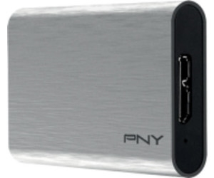 Pny PSD1CS1050S-960-RB PNY Elite. SDD, capacidad: 960 GB. Conector USB: USB Tipo C, Versión USB: 3.2 Gen 1 (3.1 Gen 1). Velocidad de lectura: 420 MB/s, Velocidad de escritura: 420 MB/s. Color del producto: Plata