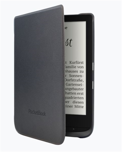 Pocketbook WPUC-616-S-BK Funda Basic Lux 2 Black - Tipología Específica: Funda Para Tablet; Material: Nylon; Color Primario: Negro; Dedicado: Sí; Peso: 10 Gr