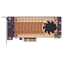 Qnap QM2-2P-244A - QNAP QM2-2P-244A - Controlador de almacenamiento - PCIe - perfil bajo - PCIe 2.0 x4 - para