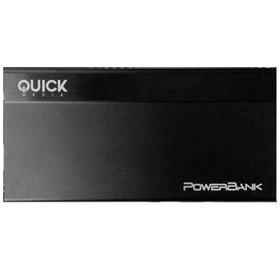 Quick-Media QMPB100PLB Batería externa para tus dispositivos Smartphone, iPad, iPad Mini, cámaras de fotos, iPod, reproductores mp3/mp4.