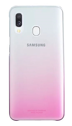 Samsung EF-AA405CPEGWW Gradation Cover A40 (2019)Pink - Tipología Específica: Funda Para Smartphone; Material: Silicona; Color Primario: Rosa; Color Secundario: Ningún Color Secundario; Dedicado: Sí