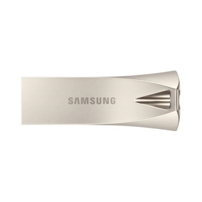 Samsung MUF-128BE3/APC Samsung MUF-128BE. Capacidad: 128 GB, Interfaz del dispositivo: USB tipo A, Versión USB: 3.2 Gen 1 (3.1 Gen 1), Velocidad de lectura: 300 MB/s, Velocidad de escritura: 30 MB/s. Factor de forma: Sin tapa. Protección mediante contraseña. Peso: 10,9 g. Color del producto: Plata