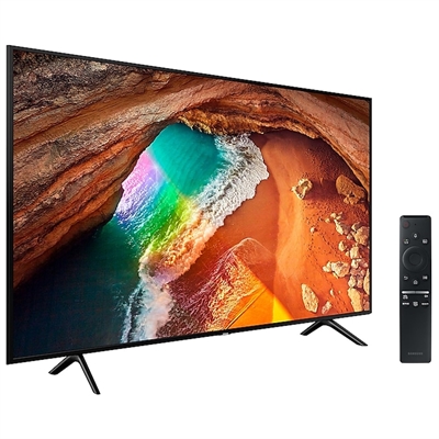 Samsung QE75Q60RATXXC Samsung QE75Q60RAT - 75 Clase Q60R Series QLED TV - Smart TV - 4K UHD (2160p) 3840 x 2160 - HDR - Quantum Dot - charcoal black