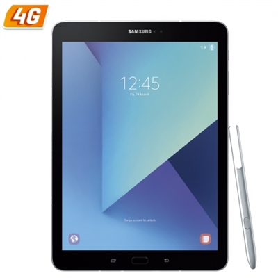 Samsung SM-T825NZSAPHE Samsung Galaxy Tab S3 - Tableta - Android 7.0 (Nougat) - 32 GB - 9.7 Super AMOLED (2048 x 1536) - Ranura para microSD - 3G, 4G - LTE - plata