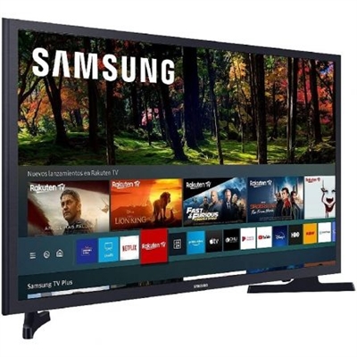 Samsung UE32T4305AEXXC Samsung UE32T4305AE - 32 Clase diagonal 4 Series TV LCD con retroiluminación LED - Smart TV - Tizen OS - 720p 1366 x 768 - HDR - cabello negro