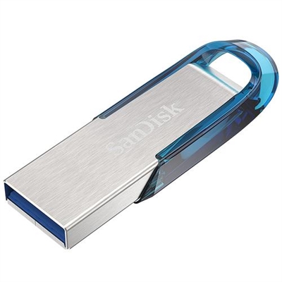 Sandisk SDCZ73-064G-G46B SanDisk Ultra Flair - Unidad flash USB - 64 GB - USB 3.0 - azul