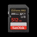 Sandisk SDSDXXD-512G-GN4IN - SanDisk Extreme Pro - Tarjeta de memoria flash - 512 GB - Video Class V30 / UHS-I U3 / Cla