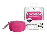 Sitecom 1RB410WB Fresh ''n Rebel Rockbox Round H2O - Altavoz - para uso portátil - inalámbrico - Bluetooth - 3 vatios - baya salvaje