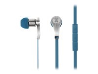 Sitecom 3EP100IN Fresh ''n Rebel Lace Earbuds - Auriculares internos con micro - en oreja - cableado - conector de 3,5 mm - añil