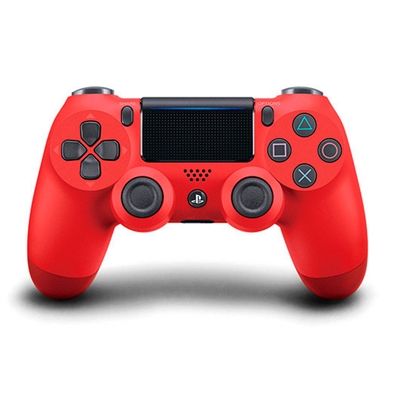 Sony 9893752 Controller Dualshock Red - Tipología: Mando; Material: Plástico; Color Primario: Rojo; Vibración: Sí; Wireless: Sí