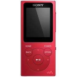 Sony NWE394R.CEW Mp4 8Gb Rojo - Capacidad: 8 Gb; Color Primario: Rojo; Duración De La Batería: 35 H; Tecnología De Pantalla: Tft; Tipología: Jack 3,5Mm; Usb: Sí