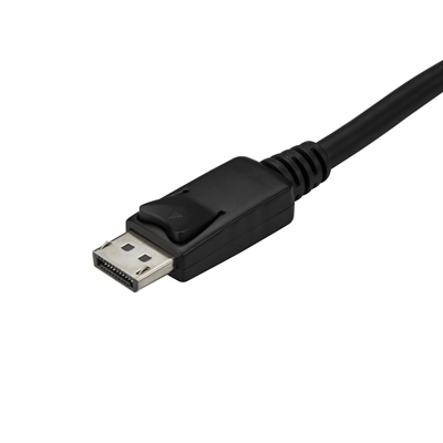 Startech CDP2DPMM1MB StarTech.com 3ft/1m USB C to DisplayPort 1.2 Cable 4K 60Hz, USB-C to DisplayPort Adapter Cable HBR2, USB Type-C DP Alt Mode to DP Monitor Video Cable, Compatible with Thunderbolt 3, Black - USB-C Male to DP Male (CDP2DPMM1MB) - Cable DisplayPort - 24 pin