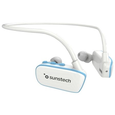 Sunstech ARGOS8GBWTBL Sunstech ARGOS - Reproductor digital en forma de auriculares - 8 GB - azul