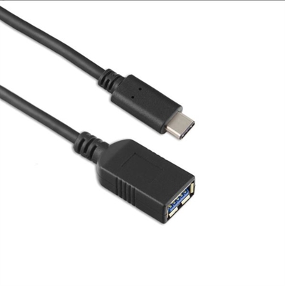 Targus ACC923EU Targus - Adaptador USB - 24 pin USB-C (M) a USB Tipo A (H) - USB 3.1 Gen 1 - 3 A - 15 cm - negro - Europa