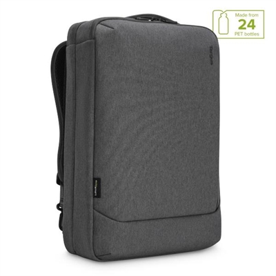 Targus TBB58702GL Cypress Convertible Backpack 15.6 Grey - Idónea Para: Portátil De 15.6; Categoría: Mochila; Color Primario: Gris; Material: Plastico Reciclado; Ancho Bolsa: 32 Cm; Número Secciones: 3; Bandolera: Sí