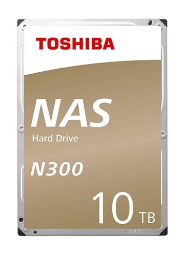 Toshiba HDWG11AUZSVA Toshiba N300 NAS - Disco duro - 10 TB - interno - 3.5 - SATA 6Gb/s - 7200 rpm - búfer: 256 MB