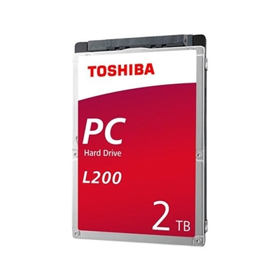 Toshiba HDWL120UZSVA Toshiba L200 Laptop PC - Disco duro - 2 TB - interno - 2.5 - SATA 6Gb/s - 5400 rpm - búfer: 128 MB