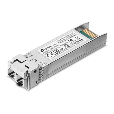Tp-Link TL-SM5110-SR Hardware FeaturesDdm	YesSfp-Msa	YesHot Swappable	YesTransceiverStandards And Protocols	Ieee 802.3Ae, Tcp/Ip, Sff-8472Wave Length	850NmPower Supply	3.3VFiber Type	50/25Um Or 62.5/25Um Multi-ModeMax. Cable Length	300M (Om3)Data Rate	0GbpsPort Type	Lc/UpcSafety & Emission	Fcc, Ce