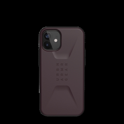 Uag 11234D114949 Urban Armor Gear Civilian. Tipo de funda: Funda, Marca compatible: Apple, Compatibilidad: iPhone 12 Mini 5G, Tamaño máximo de pantalla: 13,7 cm (5.4), Coloración de superficie: Monótono, Color del producto: Púrpura