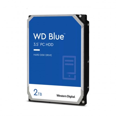 Western-Digital WD20EZBX Western Digital Blue. Tamaño del HDD: 3.5, Capacidad del HDD: 2000 GB, Velocidad de rotación del HDD: 7200 RPM
