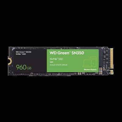 Western-Digital WDS960G2G0C Western Digital Green SN350. SDD, capacidad: 960 GB, Factor de forma de disco SSD: M.2, Velocidad de lectura: 2400 MB/s, Velocidad de escritura: 1900 MB/s, Velocidad de transferencia de datos: 8 Gbit/s