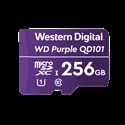 Western-Digital WDD256G1P0C - WD Purple SC QD101 WDD256G1P0C - Tarjeta de memoria flash - 256GB - UHS-I U1 / Class10 - m