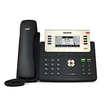Yealink-Telefonia YEA_T27G Terminal Ip T27g - Número De Puertos Red: 2; Puertos Usb: Sí; Conformidad Voip: Sip; Wireless: No; Tecnología: Ip