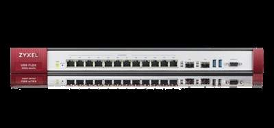 Zyxel USGFLEX700-EU0101F Zyxel USG FLEX 700. Salida de firewall: 5400 Mbit/s, Rendimiento VPN: 1100 Mbit/s, Rendimiento de VPN (IMIX): 550 Mbit/s. Disipación del calor: 120,1 BTU/h, Certificación: FCC 15 (A), CE EMC (A), C-Tick (A), BSMI. Número de usuarios: 150 usuario(s). Algoritmos de seguridad soportados: HTTPS,IPSec,SSL/TLS, Soporte VPN: IKEv2, IPSec, SSL, L2TP/IPSec. Tecnología de conectividad: Alámbrico, Ethernet LAN, velocidad de transferencia de datos: 10,100,1000 Mbit/s, Puerto de consola: RJ-45