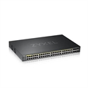 Zyxel GS2220-50HP-EU0101F - Gs2220-50Hp Eu Region 48-Port Gbe L2 Poe Switch With Gbe Uplink (1 Year Ncc Pro Pack Licen