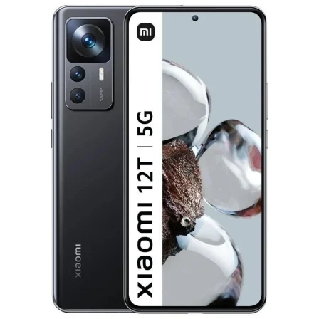 Smartphone Xiaomi 12T 8Gb/ 128Gb/ 6.67"/ 5G/ Negro