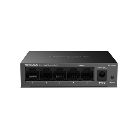 Mercusys Ms105gs Switch Gigabit Ethernet (10/100/1000) Negro