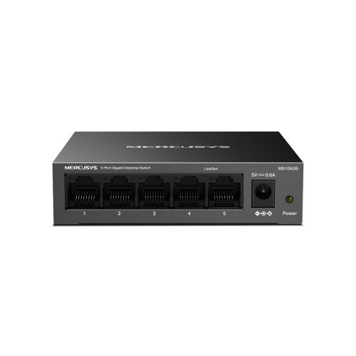 Mercusys Ms105gs Switch Gigabit Ethernet (10/100/1000) Negro