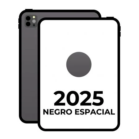Apple Ipad Pro 11" 2025 6Th Wifi/ M5/ 256Gb/ Negro Espacial