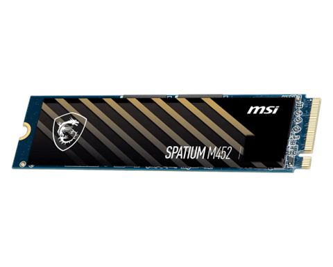 Ssd Msi Spatium M452 Pcie 4.0 Nvme M.2 500Gb