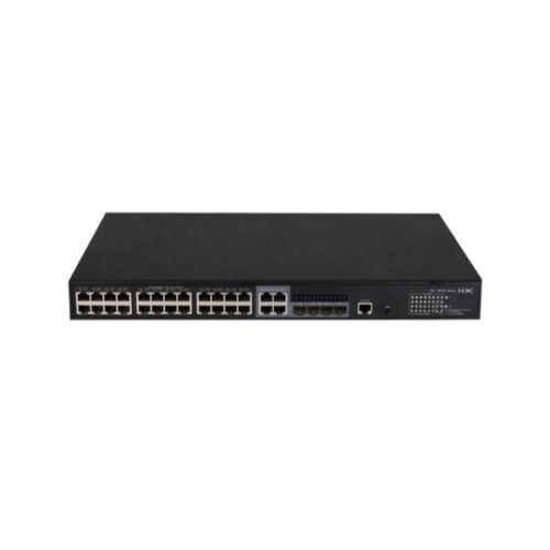 H3c S5130s-28S-Pwr-Ei L2 Ethernet Switch With 24*10/100/1000Base-T Poe+ Ports(Ac 185W) And 4*1G/10G Base-X Sfp Plus Ports,(Ac)